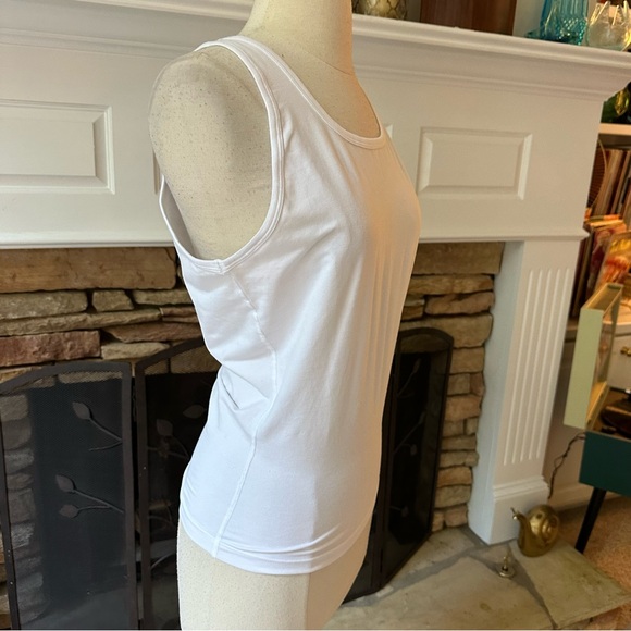 SPANX cotton control under shirt white tank top size large - Picture 2 of 4